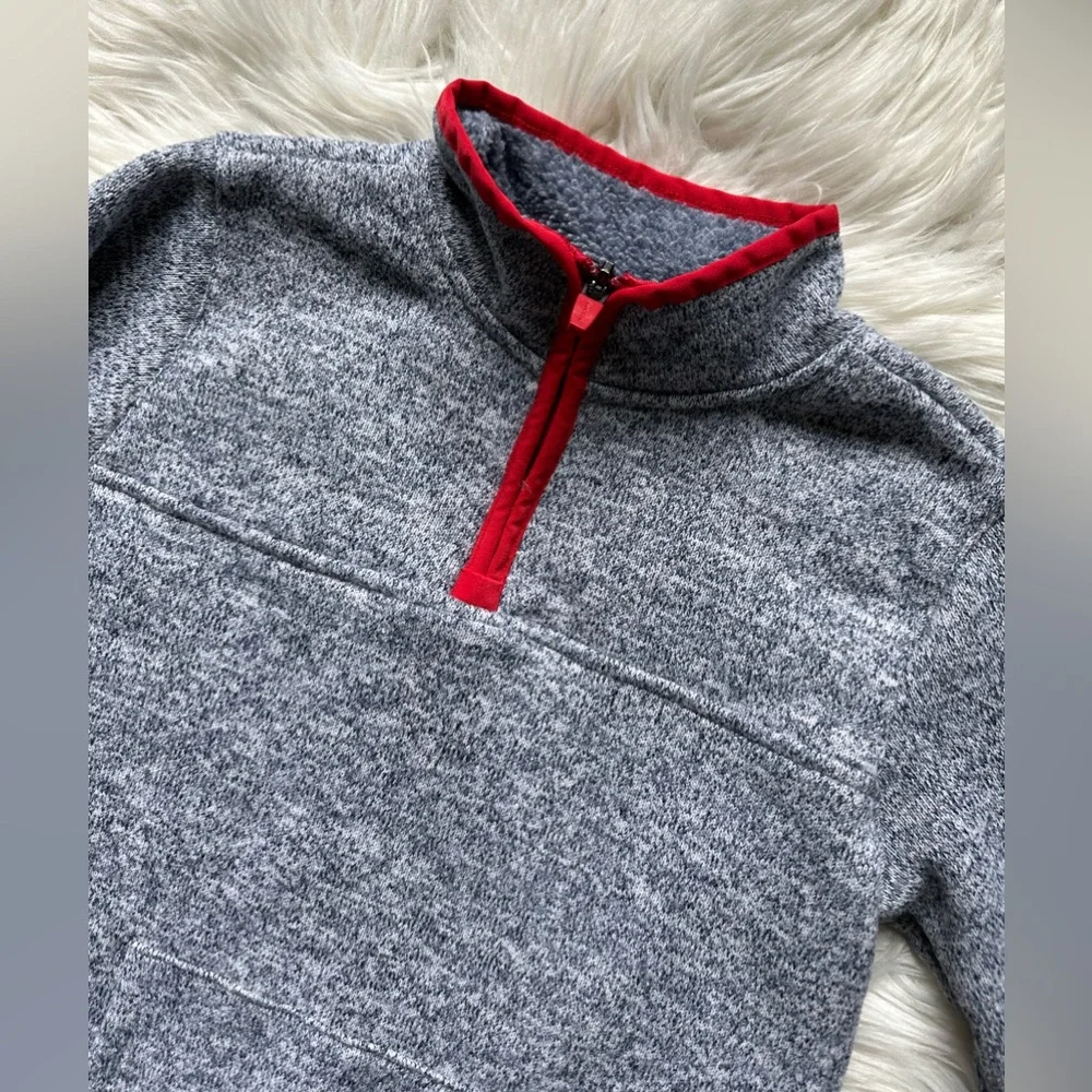 Lands’ End quarter zip fleece